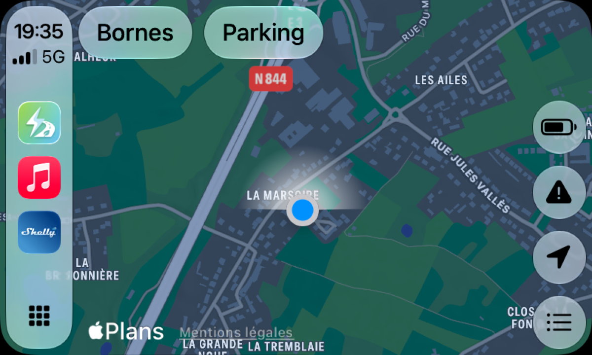 Éclair — Apple CarPlay